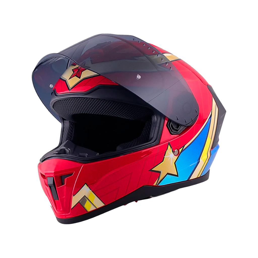 Mujer Maravilla Extreme EDGE - visera arriba