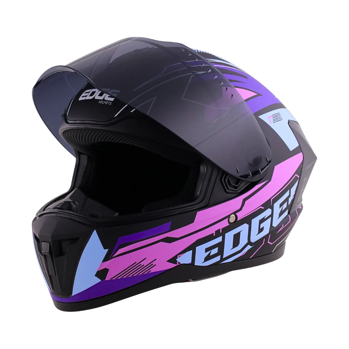 Extreme T68 Morado EDGE - visera arriba